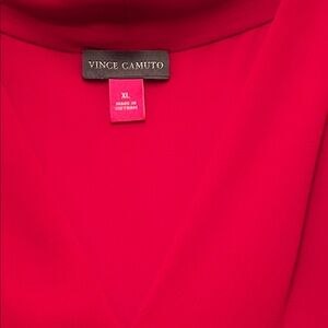 Vince Camuto Vibrant Red Top